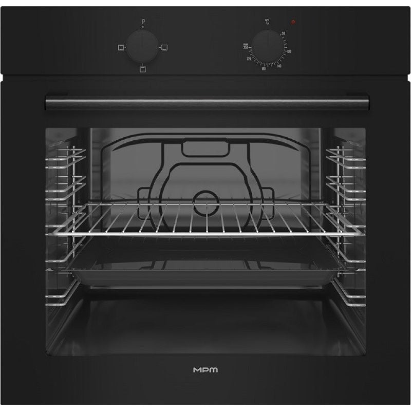 Built-in electric oven MPM-63-BO-28 black 60 cm, SteamClean AGD - Produkty/Piekarniki do zabudowy Your Sports Performance