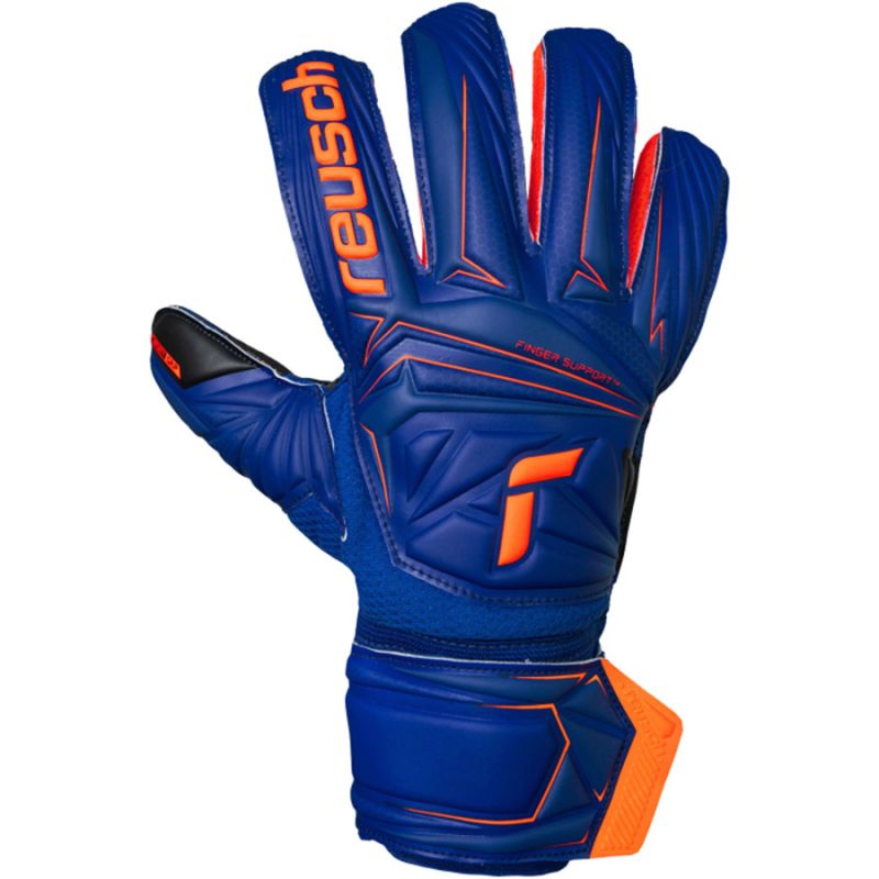 Reusch Attrakt Infinity Finger Support Gloves 56 70 710 4127 Reusch