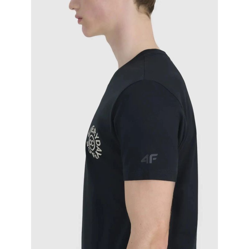 Men's regular printed T-shirt 4F 4FWSS25TTSHM1980-20S *Kategoria tymczasowa Your Sports Performance