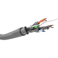 Goobay 93953 Network Cable Gray 100m Cat6 S/FTP (S-STP) Kable, gniazda i wtyki/Kable sieciowe Your Sports Performance