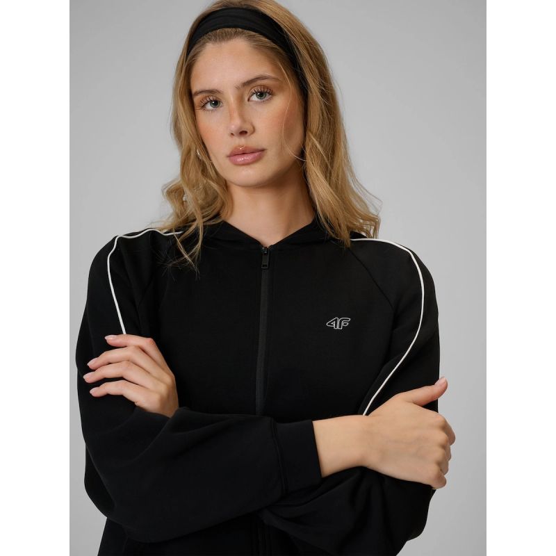 Women's regular hooded sweatshirt 4F 4FRSS26TSWSF2990-20S
