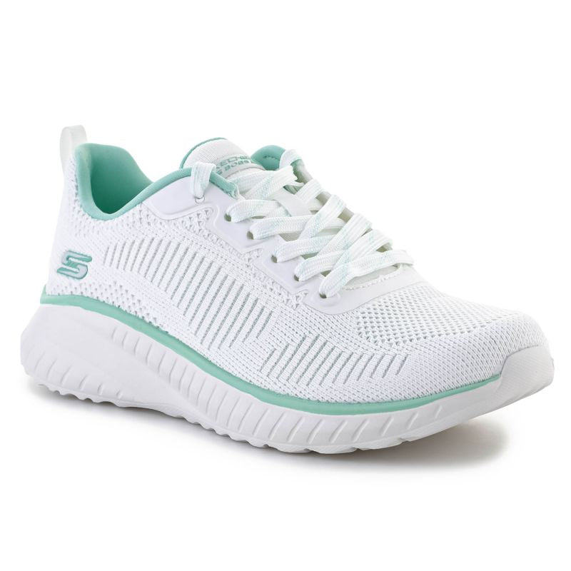 Skechers Bobs Squad Chaos Parallel Lines Shoes W 117212-OFWT Footwear/Lifestyle/Skechers Skechers