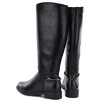 Women's leather boots, black, Potocki JE19500