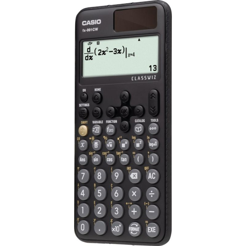CASIO FX-991CW SCIENTIFIC CALCULATOR BOX. Black. In preparation Your Sports Performance