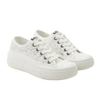 Lee Cooper women's sports shoes sneakers white platform lace Lee Cooper