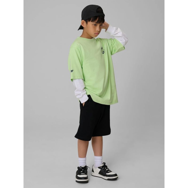 Boys' sweatpants 4F 4FJRSS26TSHOM0910-20S