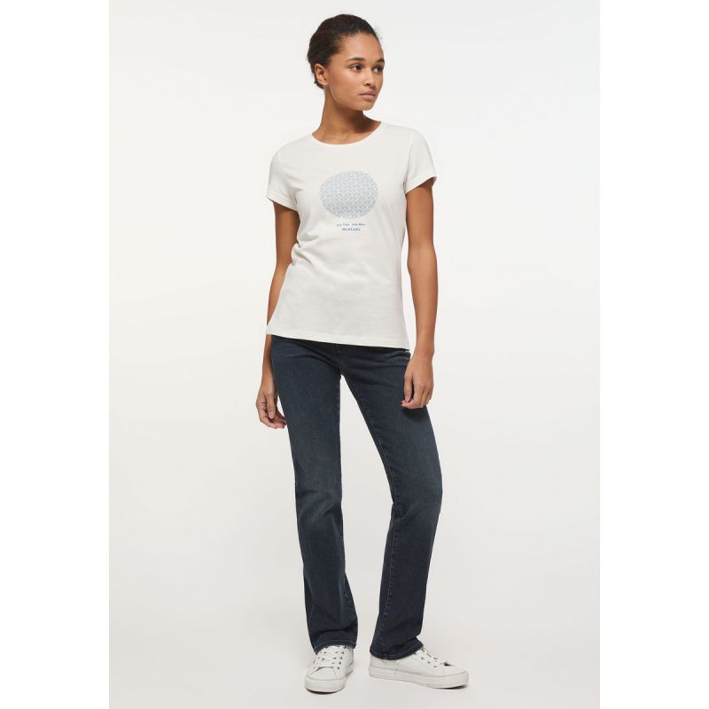 Mustang T-shirt Alexia C Chestprint W 1013383 2013 Clothing/Lifestyle/T-shirts/Mustang Your Sports Performance