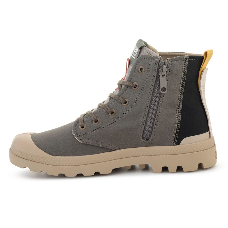 PALLADIUM PAMPA HI LAYER ZIP MAJOR BROWN 09549-282