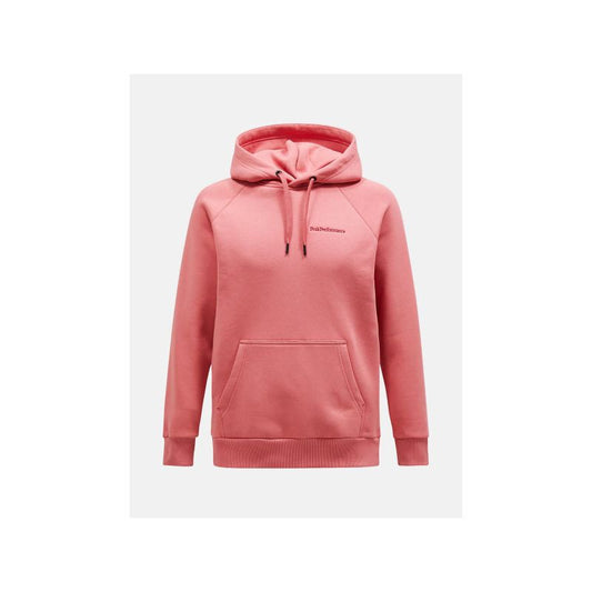 Peak Performance M Original Small Logo Hood Pink Import z PMSport Your Sports Performance