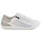 Women's leather barefoot shoes, openwork, white, Gino Fabiani OL38-6 Gino Fabiani