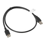 Lanberg CA-USBE-10CC-0007-BK cable (USB 2.0 M - USB 2.0 F; 0.7m; black) Kable i adaptery/Kable USB Your Sports Performance