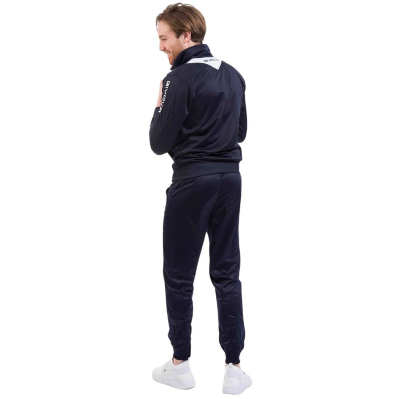 Tracksuit Givova Visa navy blue white 0403 Clothing/Football/Mężczyźni/Joma Givova