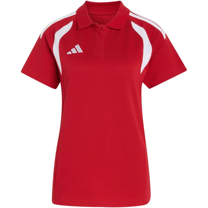 Women's adidas Tiro 26 League Polo Shirt red KF9099