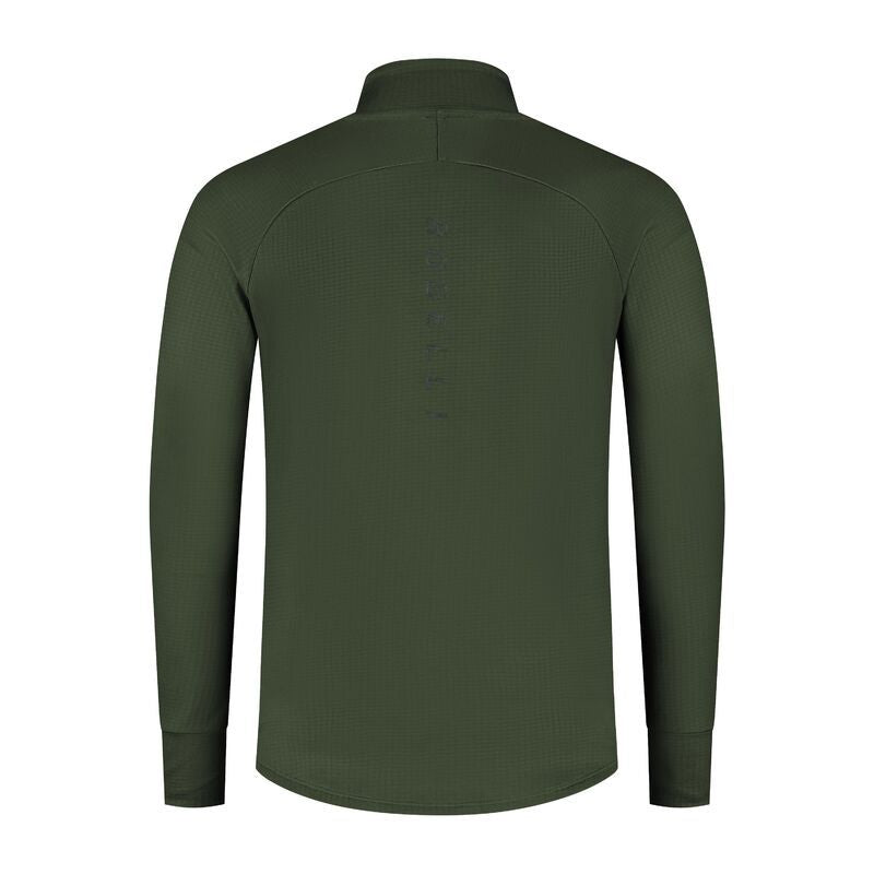 Rogelli ESSENTIAL green running sweatshirt L Rogelli/Bieganie/Men/Bluzy Your Sports Performance