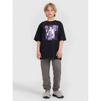Boy's oversize T-shirt with print 4F 4FJRAW25TTSHM3062-20S 4f