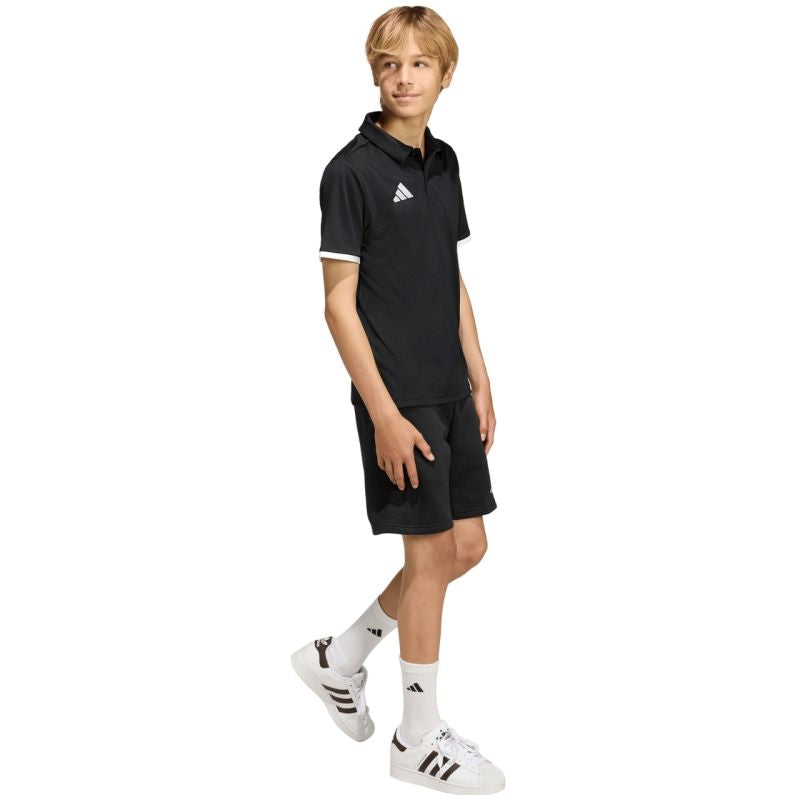 adidas Entrada 26 Polo Kids T-Shirt Black JZ6629