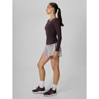 Women's training longsleeve slim quick-drying 4F 4FRAW26TFLOF0733-80S