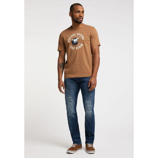 Mustang T-shirt Alex C Print M 1012147 3299 Clothing/Lifestyle/T-shirts/Mustang Your Sports Performance