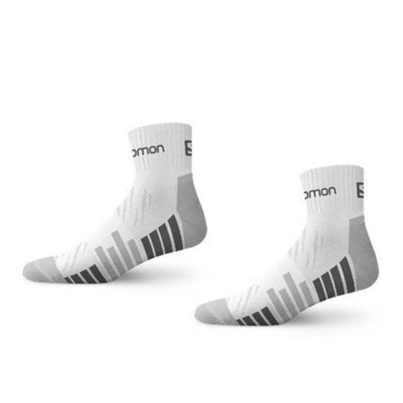 Salomon Active Socks 2-pack 16022-WHITE/GREY Clothing/Training/Socks/Unisex/Salomon Your Sports Performance