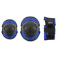 Protectors set Nils Extreme DARK BLUE size M H110 Accessories/Protectors and knee pads Your Sports Performance