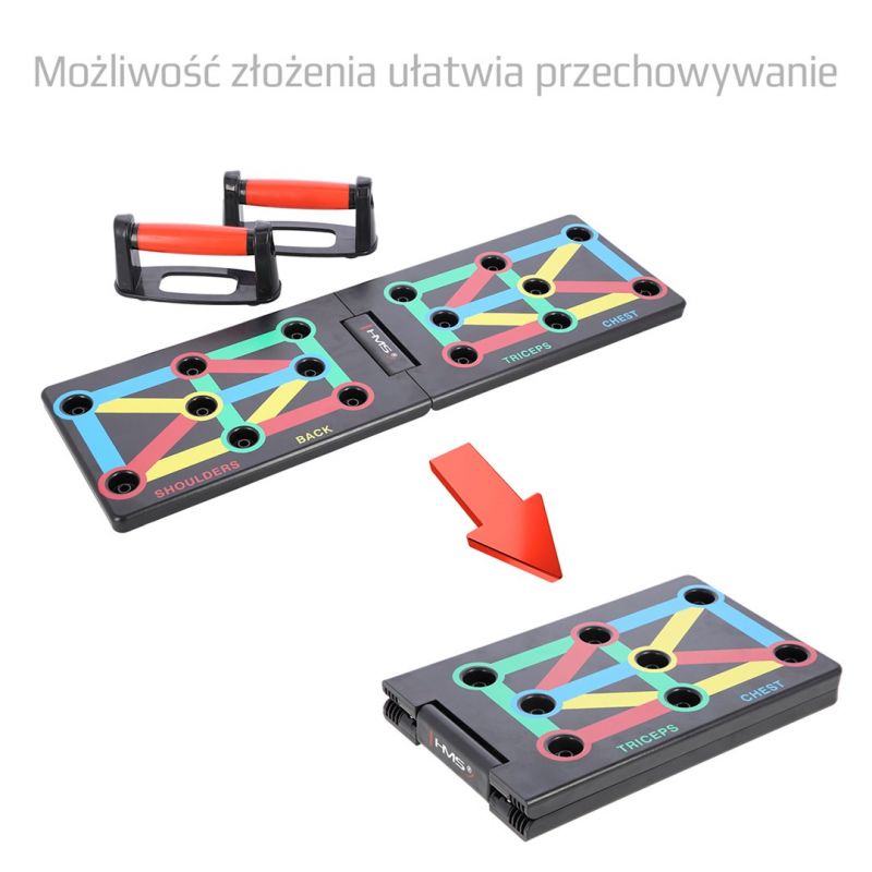 HMS PU12 MULTIFUNCTIONAL PUSH-UP BOARD In preparation Your Sports Performance
