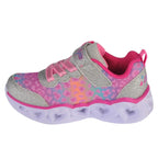 Skechers Heart Lights Untamed Hearts 302088N-SLHP Silver 21 To be categorized Your Sports Performance
