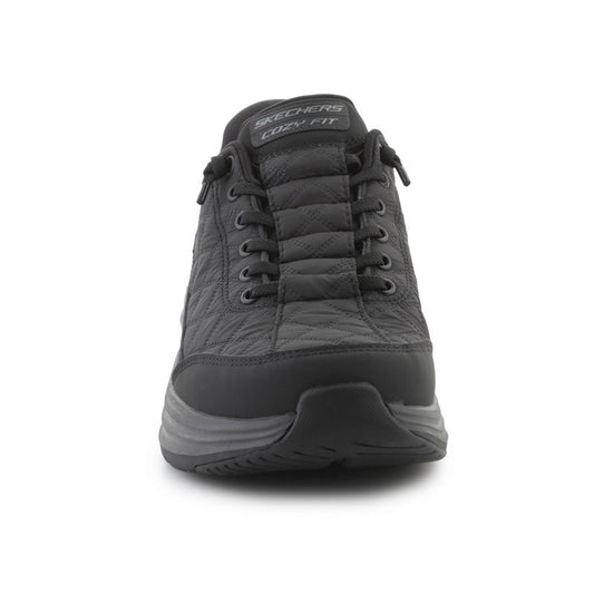 Skechers Slip-Ins: Contour Foam - Cozy 232619-BBK Black In preparation Your Sports Performance