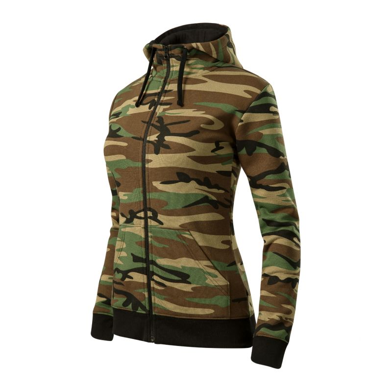 Malfini Camo Zipper Sweatshirt W MLI-C2033 Clothing/Lifestyle/Malfini Malfini