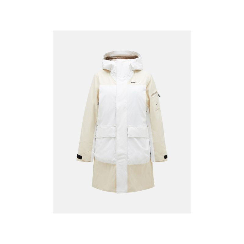 Peak Performance W 2L Stretch Parka Ski Jacket Beige Import z PMSport Your Sports Performance