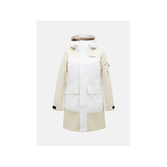 Peak Performance W 2L Stretch Parka Ski Jacket Beige Import z PMSport Your Sports Performance