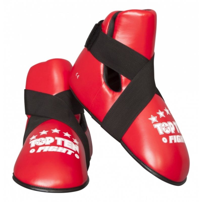 Masters Top Ten OSTT-PU foot protectors "Fight" (Wako Approved) 030643-02M Accessories/Protectors and knee pads Your Sports Performance