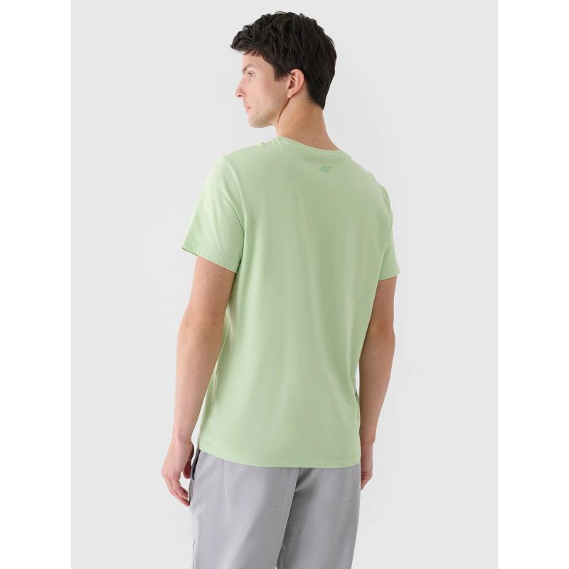 Men's regular printed T-shirt 4F 4FRAW24TTSHM2301-41S *Kategoria tymczasowa Your Sports Performance