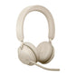 Jabra Evolve2 65 UC Stereo Link380a Over-Ear Wireless Headphones, Beige In preparation Your Sports Performance