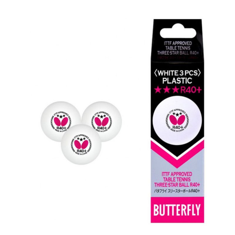Butterfly Ball R40+ *** 12 pcs S924905 Accessories/Balls/Table Tennis Your Sports Performance