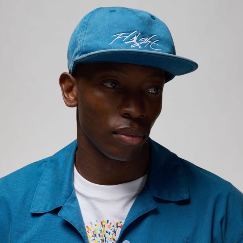 Air Jordan Flight Pro Unstructured Industrial Blue Snapback Cap - FV5300-457 Odzież/Czapki/Czapki z daszkiem Your Sports Performance