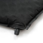 Meteor self-inflating mat, corrugated, black, 44412