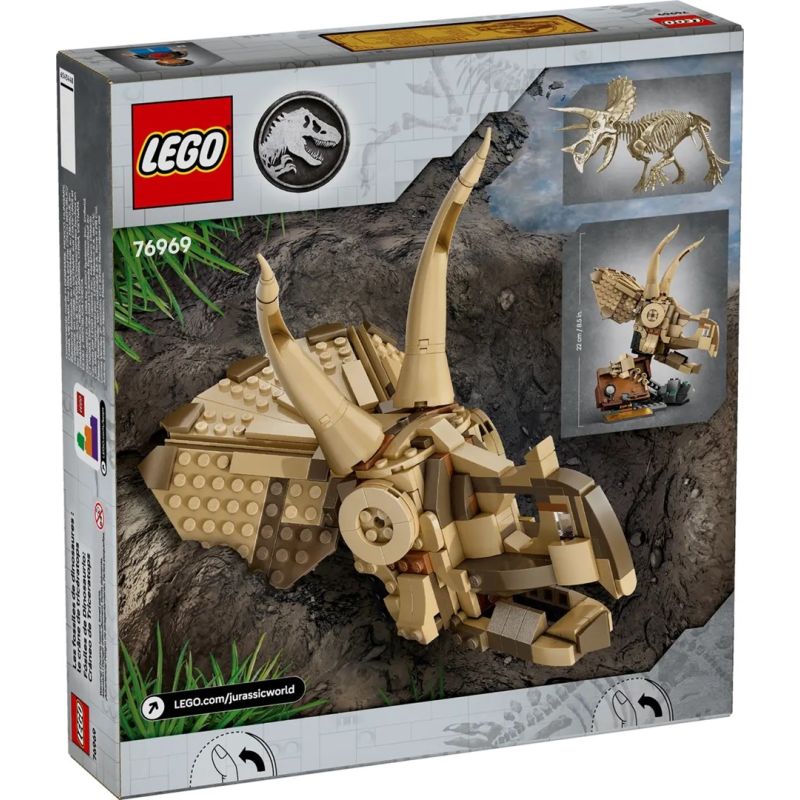 LEGO JURASSIC WORLD 76969 Dinosaur Skeletons: Triceratops Skull In preparation Your Sports Performance