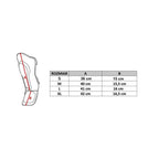 M Shin Guards - Phantom Red Ochraniacze piszczeli Your Sports Performance