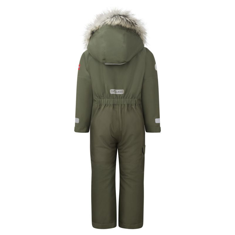Trollkids Kids Kirkenes Snowsuit Winter Waterproof Green (387-351) In preparation Your Sports Performance