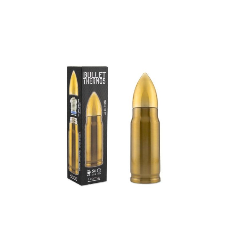 Thermos Bullet Brass cartridge 350 ml AGD - Produkty/Termosy i kubki termiczne Your Sports Performance