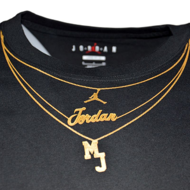 Jordan Heritage Chain T-shirt Wmns Core Black - DO5020-010 AIR Jordan