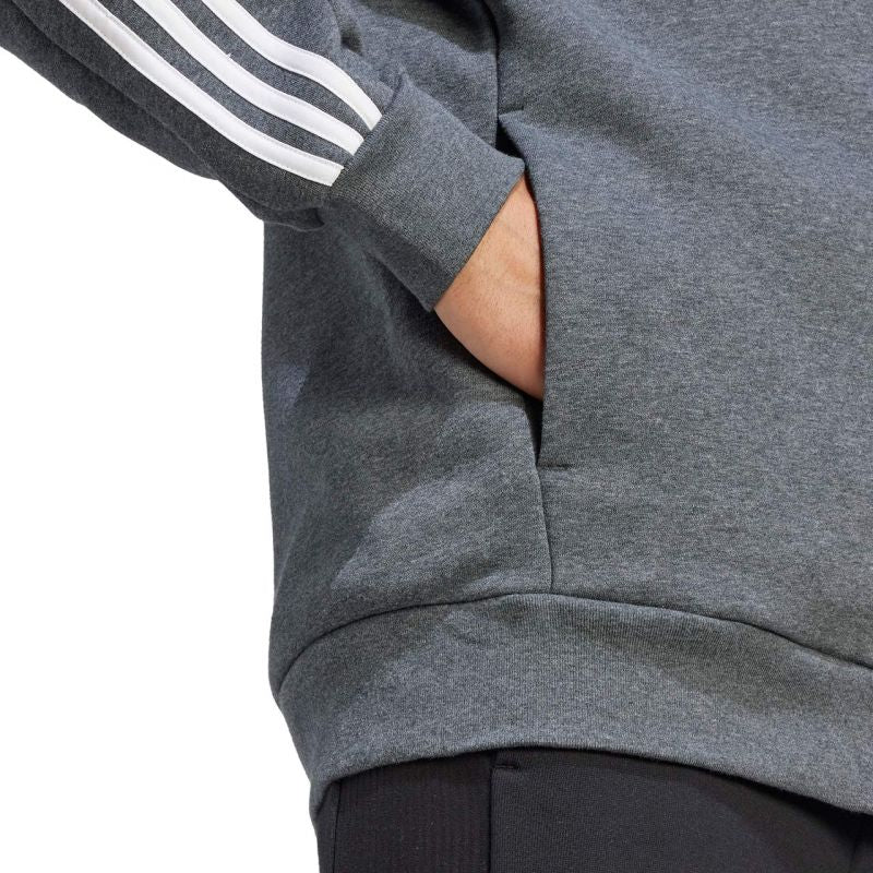 adidas Essentials Fleece 3-Stripes Full-Zip M Sweatshirt IJ6480 Clothing/Lifestyle Adidas