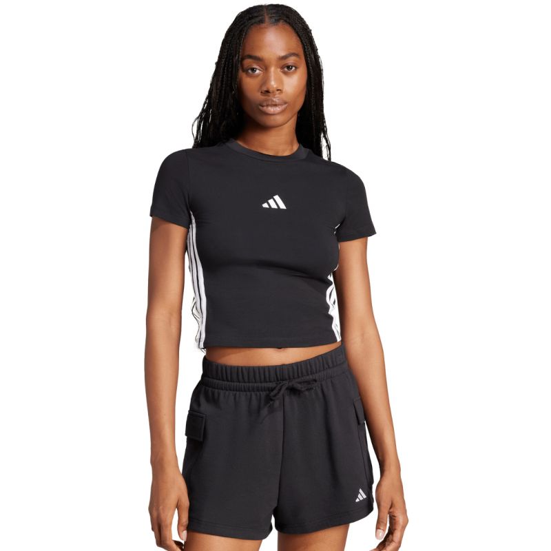 adidas Essentials 3-Stripes Slim Baby T-Shirt W JC8325 Clothing/Lifestyle/T-shirts Adidas