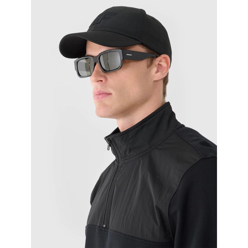 Men's sweatshirt without zipper, without hood, 4F 4FRSS24TSWSM2035-20S *Kategoria tymczasowa Your Sports Performance
