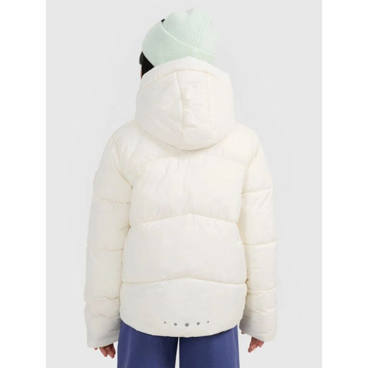 Girls' down jacket with synthetic filling 4F 4FJRAW25TDJAF0825-10S *Kategoria tymczasowa Your Sports Performance