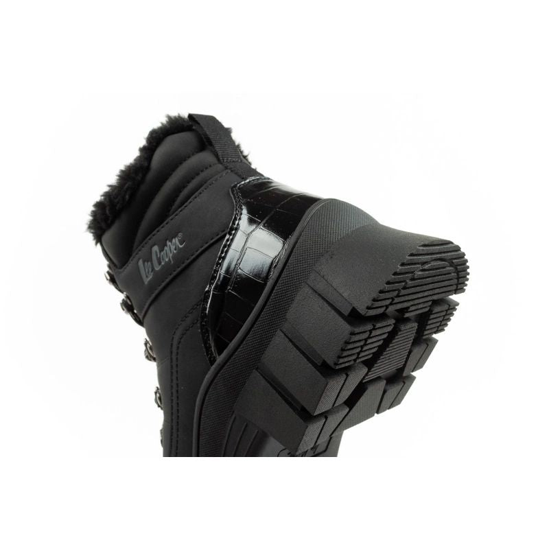 Lee Cooper women's winter hiking sports shoes, insulated, black, high In preparation Your Sports Performance