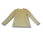 Wood Wood Kim Off-white/yellow stripes long sleeve t-shirt - 10235409-2323-Stripes Odzież/Odzież na co dzień Your Sports Performance