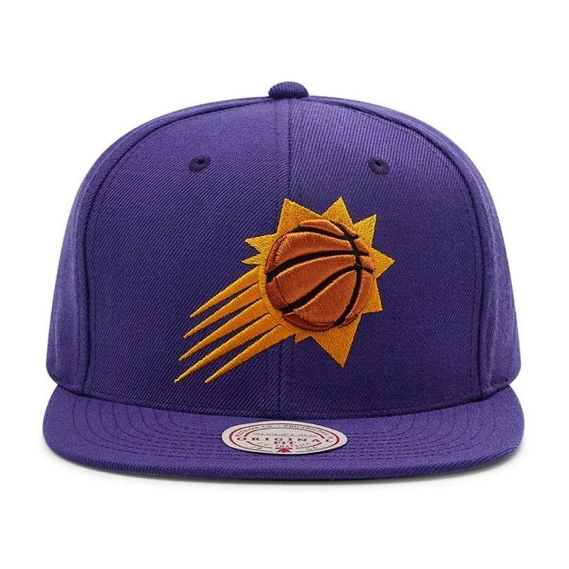 Mitchell &amp; Ness NBA Phoenix Suns Team Ground 2.0 Snapback Suns Cap HHSS3256-PSUYYPPPPURP Clothing/Basketball/Mitchell & Ness Your Sports Performance