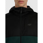 Men's regular hooded fleece 4F 4FWAW25TFLEM417-40S 4f