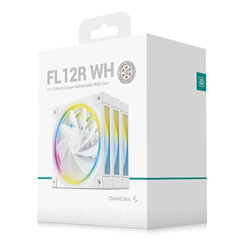 DeepCool FL12R WH 3IN1 Fan (R-FL12R-WHAPN3-G) Chłodzenie/Chłodzenie - wentylatory Your Sports Performance
